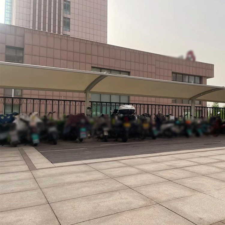 靖边县膜结构电动车棚